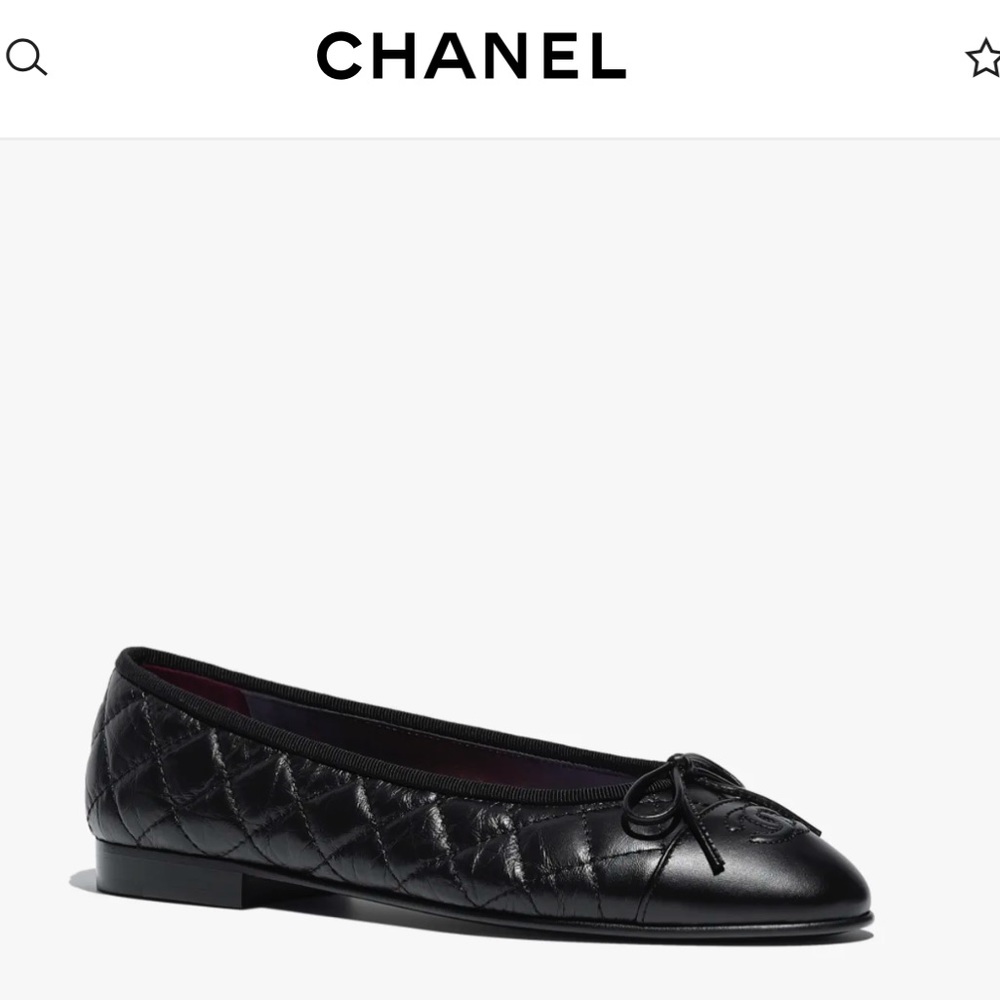 BRAND NEW CHANEL BALLET FLATS never worn!